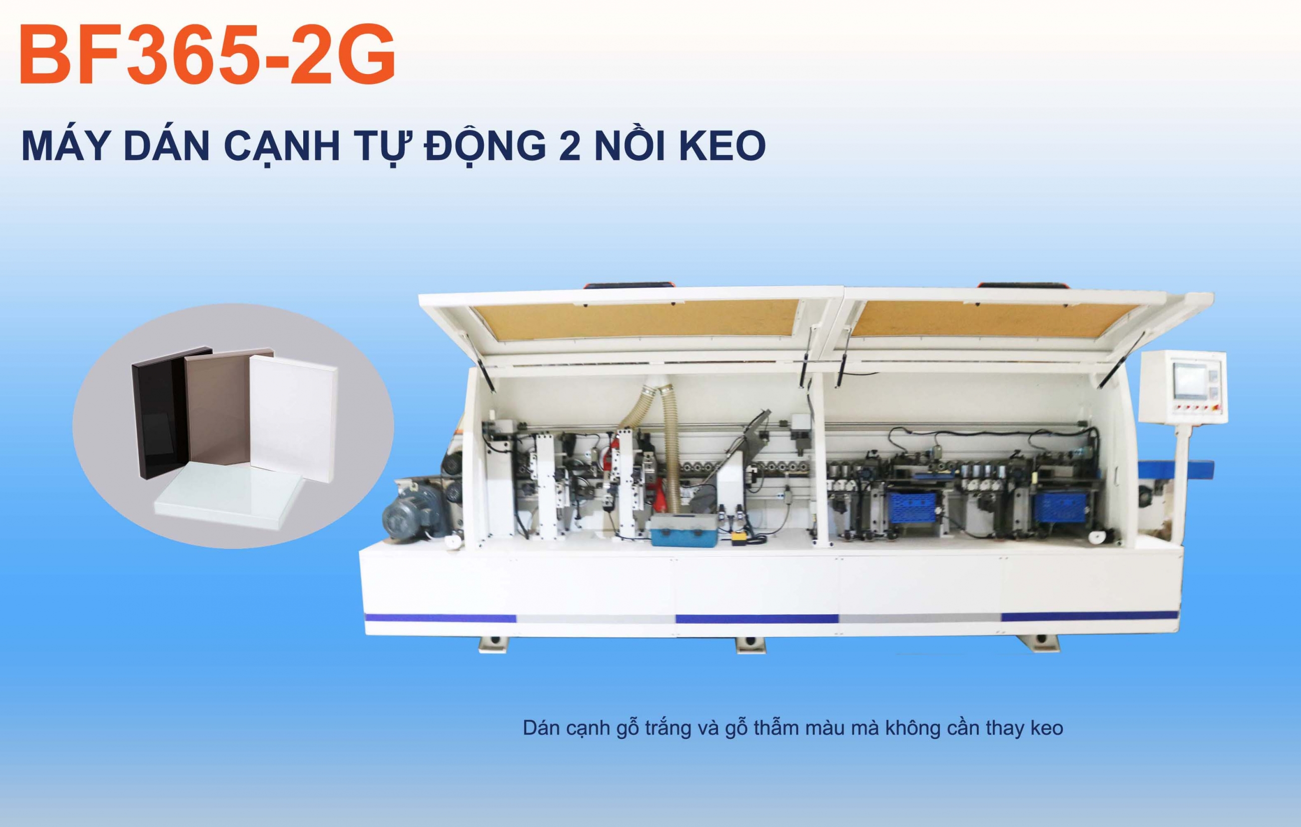 Hướng dẫn sử dụng máy dán cạnh tự động 5 chức năng hiệu quả nhất hiện nay