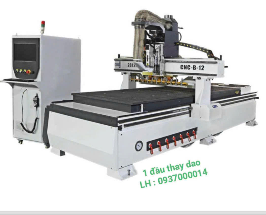 Máy CNC Router 1 Đầu Thay Dao Tự Động – SM 1325R1