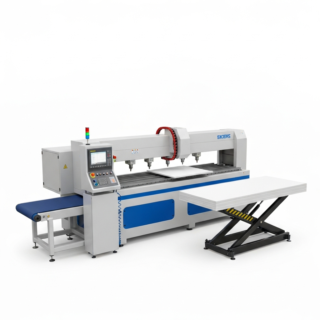 Máy CNC Nesting 4 Đầu Gia Công Ván - NEST 4BP