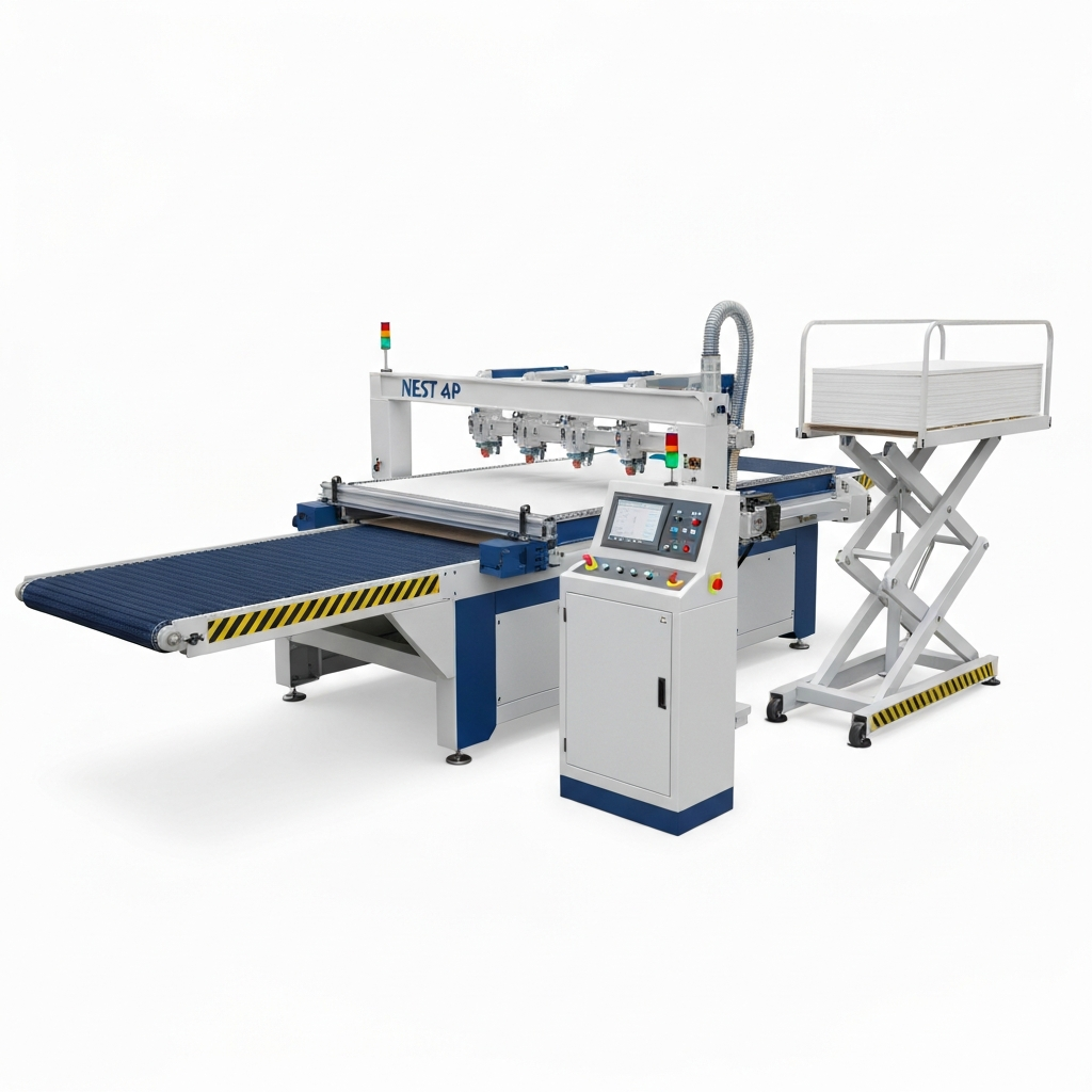 Máy CNC Nesting 4 Đầu – NEST 4AP