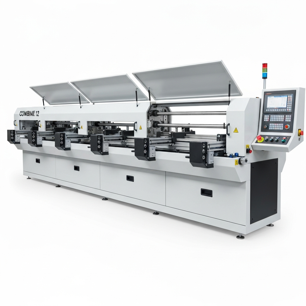 Máy Dán Cạnh Thẳng Nghiêng Giá Rẻ – COMBINE 12