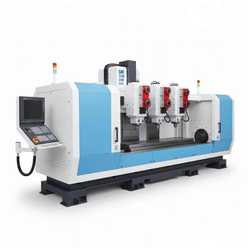 Máy Khoan Ngang CNC Quét Mã Vạch – SM 2400 CNC