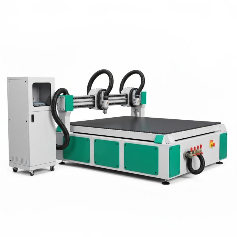 Máy Phay CNC Router 2 Đầu Độc Lập – SM 1325 B2S